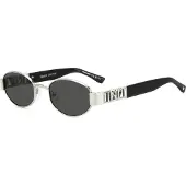 Dsquared2 Lunettes de soleil - - D2 0155/S 010/IR - Métal - Ovale - Verres 53 mm (UV400)