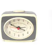 Kikkerland Reveil Small Classic Alarm Clock Gris