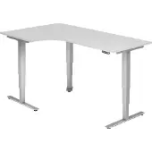 Hjh OFFICE PRO Bureau d'angle XDSM82, 200 x 120 cm