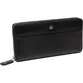 The Chesterfield Brand Cuir porte-monnaie Livorno Wallet Black noir