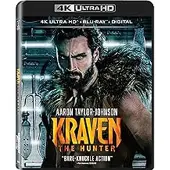 Import Kraven The Hunter Blu-ray 4K Ultra HD
