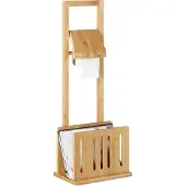 Relaxdays Porte-papier toilette Porte-journaux
