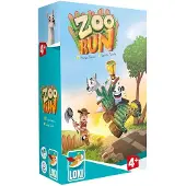 Iello Zoo Run Jeu de société pour 3-5 enfants à partir de 5 ans