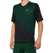 100% maillot manches courtes 100% hommes Celium , vert forêt gris, M