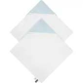 Aspero Peignoir bleu clair / blanc