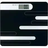 Melissa Pèse-personne numérique, capacité 180 kg, noir/argent