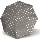 Knirps Parapluie gris clair / blanc