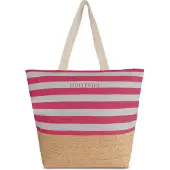 Normani Sac de plage 'Mackay' noisette / gris / rouge