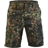 Normani Pantalon outdoor 'Dasht' brun foncé / sapin / vert clair / noir