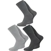 Normani Chaussettes anthracite / gris foncé / gris chiné