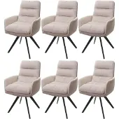 MCW Chaise de salle à manger -G66 (lot de 6)