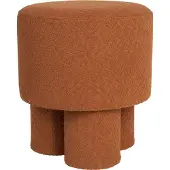 Housecraft living Tabouret Marcos Rouge Marron (40 x 40 x 44 cm)