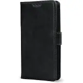 Mobilize Portefeuille en cuir (Samsung Galaxy A55), Coque pour téléphone portable, Noir
