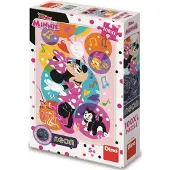 Dino Puzzle Pièces XXL - Puzzle Néon - Minnie - 100 à 149 pièces