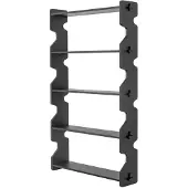 Bloomingville Étagère Murale Savoya | Noire | Bois | 82062652