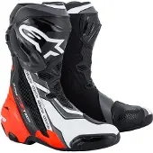 Alpinestars Bottes Supertech R Black Red Fluo White Gray