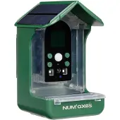 Num'Axes Mangeoire à oiseaux Numaxes avec caméra L 10 x l 10 x h 17 cm oiseau