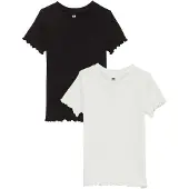 We fashion T-Shirt noir / blanc