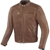 Bogotto B-Nimble blouson en cuir de moto, marron, 48