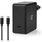 Nedis Chargeur mural USB-C 65W avec Power Delivery