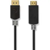 Ginza.se Câble Displayport Ccbw37100at10 Dp M-hdmi Connecteur 4k Plaqué Or 1 M 30hz