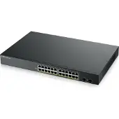 Zyxel GS1900-24HP Contrôleur Ethernet Gigabit administrable (10/100/1000) 1U Noir