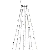 Konstsmide Kit d’éclairage 240cm - 8x 30 led - 2200K pour sapin de Noël