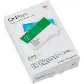 GBC Card - Pack De 100 - Pochettes De Plastification Brillantes