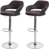 Mendler Tabouret de bar -F16 (lot de 2)