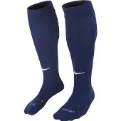 Nike Hommes, Chaussettes de sport, Classic 2 Cushioned Over- MIDNIGHT NAVY/WHITE S (34 - 38), Multicolore, Bleu
