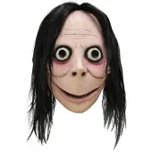 Partychimp Creepypasta Momo Head Mask Rose