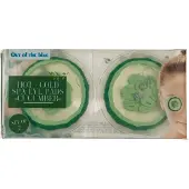 Out of the blue Spa Pads pour les yeux Chaud & Froid en design concombre (Patchs pour les yeux)