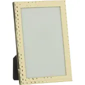 J-Line Cadre photo bord martele 13x18 metal or medium