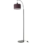 J-Line Lampadaire Lanterne Métal Violet