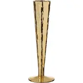 Jline Flute a champagne irregulier verre or