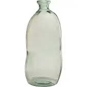 J-Line Vase olivia verre vert d'eau