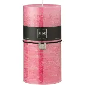 J-Line Bougie cylindrique rose extra extra large 150h
