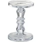 Hortus Chandelier/bougeoir leti verre transparent small