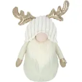 J-Line Lutin bois de cerf textile beige small