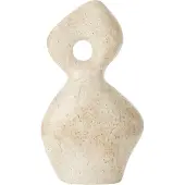 Jline Figurine abstraite olina ceramique creme large