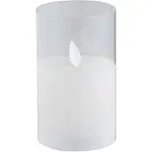 Jline Lampe led brillante verre transparent small