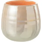 J-Line Vase juliette verre orange/rose small