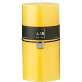 J-Line Bougie cylindrique jaune extra extra large 150h