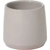 J-Line Cachepot rond ceramique gris extra small