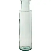 J-Line Vase cylindre recycle verre large