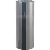 Jline Lampe led brillante verre gris large
