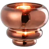 J-Line Photophore/vase julia verre brun