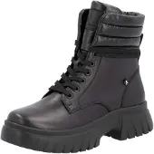 Rieker Bottines à lacets noir
