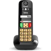 Gigaset Téléphone DECT E270 avec identification de l'appelant Noir