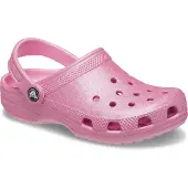 Crocs Sabots enfant Classic Glitter Clog T filles - Rose - 22 / 23